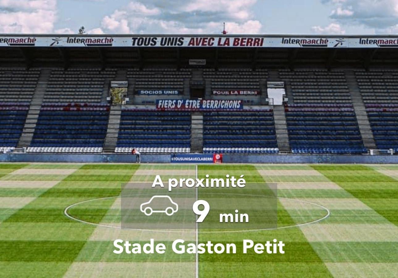 Le Studio Design ⸱ Stationnement Gratuit ⸱ Fibre Déols Zewnętrze zdjęcie